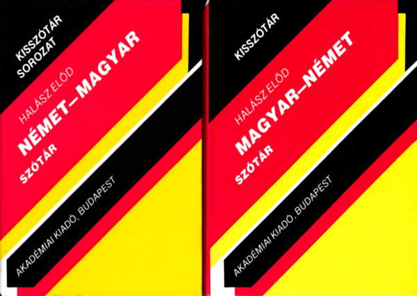 N�met-magyar, Magyar-n�met kissz�t�r
