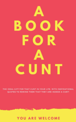 Adam Stevenson - A Book for a Cunt