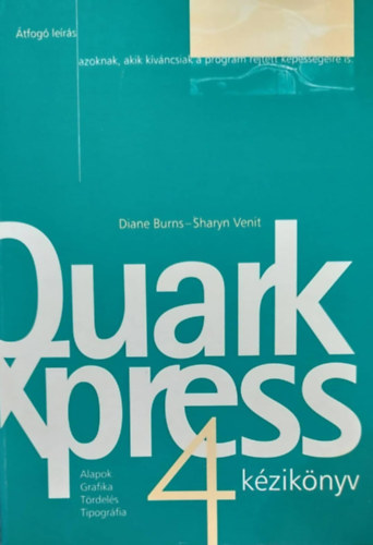 Quark Xpress 4 kziknyv