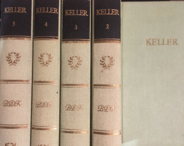 Keller Ervin - Kellers werke in fnf bnden I-V.