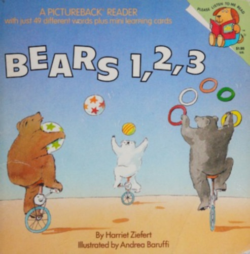 Bears 1, 2, 3