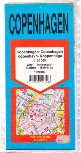 Copenhagen 1 : 20 000 (Tbbnyelv)