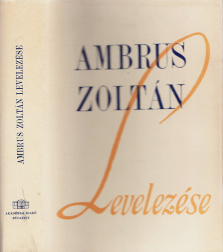 Ambrus Zoltn levelezse