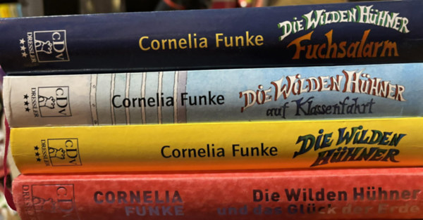 Cornelia Funke - 5 db Cornelia Funke ifjsgi regny nmet nyelven