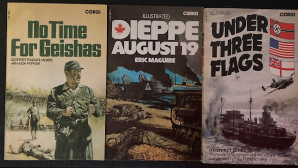 Hugh Popham, Eric Maguire, Geoffrey Jones Geoffrey Pharaoh Adams - Corgi sorozat k�nyvcsomag (3 k�tet )