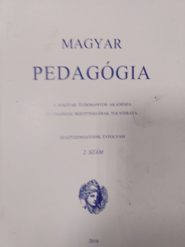 Magyar pedaggia 2016/2. szm