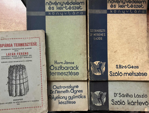 5 db  kertszeti/ termesztsi ktet