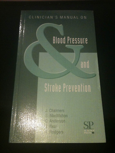 Clinician's manual on Blood Pressure & Stroke Prevention