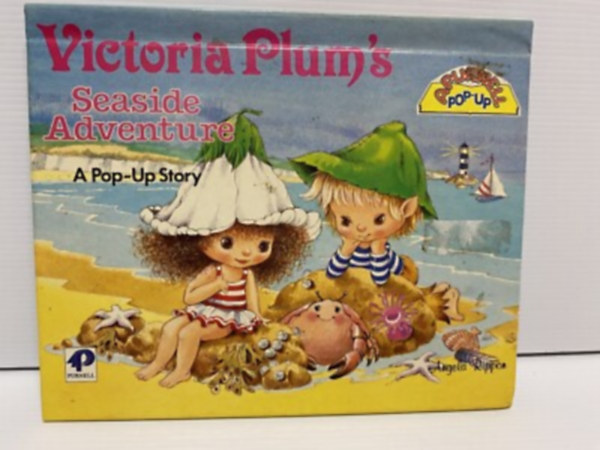 Angela Rippon - Victoria Plums Seaside Adventure Pop Up Book (térbeli mesekönyv)