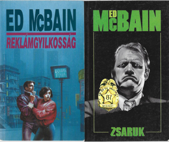 2 db k�nyv, Rekl�mgyilkoss�g, Zsaruk