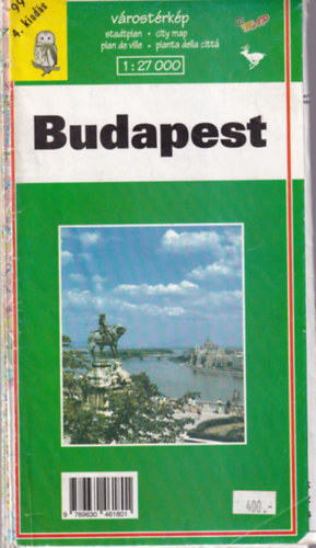 Budapest vrostrkp  1: 27 000 ( 1999-es )