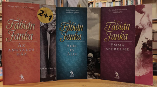 3 db Fbin Janka: Az angyalos hz + Adl s Aliz + Emma szerelme
