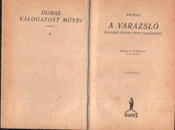A varzsl- Balsam Jzsef, grf cagliostr