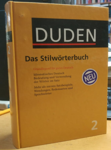 Duden 2 - Das Stilw�rterbuch