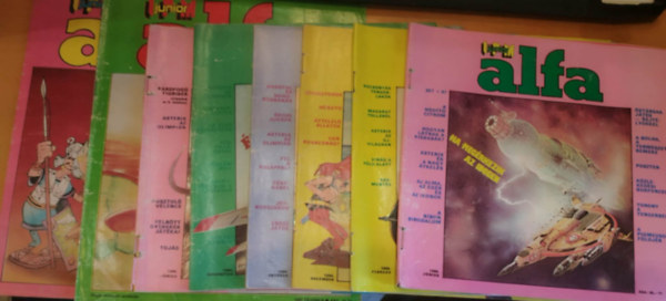 8 db IPM Junior Alfa (sz�rv�nysz�mok, lapsz�mok a term�klapon!)