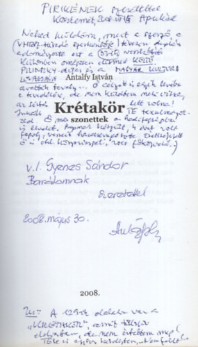 Krtakr - szonettek 2008- Dediklt