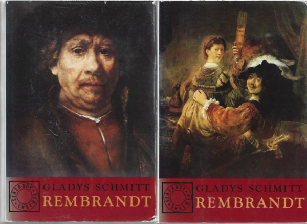 3 db knyv (2 m), Gladys Schmitt: Rembrandt I-II., Lion Feuchtwanger: Goya