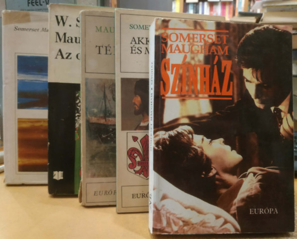 5 db Maugham: Az �rd�g sarkanty�ja + Az oroszl�nb�r + Sz�nh�z + T�li utaz�s + Akkor �s most