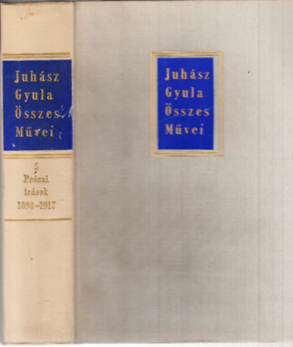 Juhsz Gyula sszes mvei (przai) V.