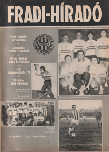 Fradi-hrad  1972 janur