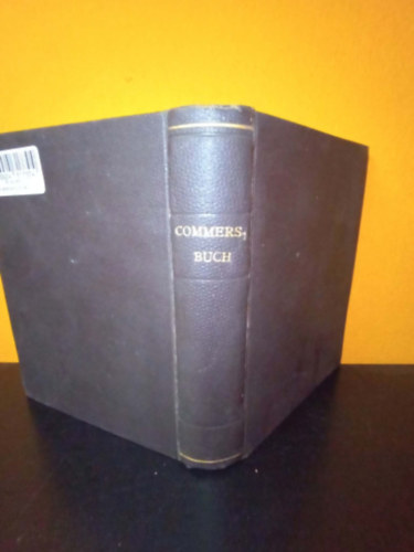 Allgemeines Deutsches Commersbuch / �ltal�nos N�met Di�kn�t�sk�nyv (1872)