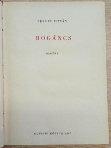 Bogncs I. kiads