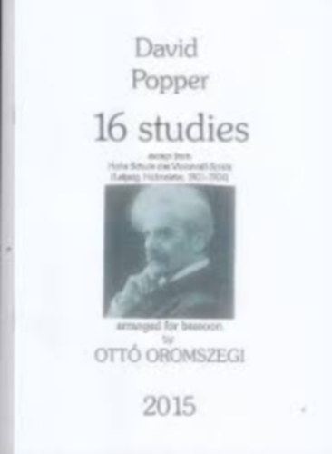 16 Studies arranged for bassoon