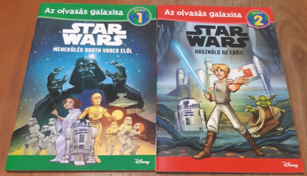 Menek�l�s Darth Vader el�l - Star Wars - Az olvas�s galaxisa 1. szint + Star Wars - Haszn�ld az Er�t!  - Az olvas�s galaxisa 2. szint