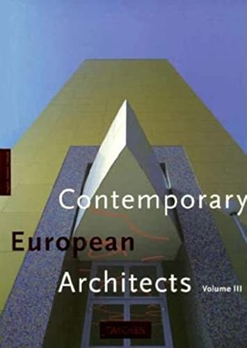 Ph. Jodidio - Contemporary European Architects vol.III.