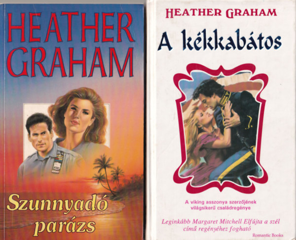 2 db Heather Graham  ( egytt ) 1. A kkkabtos, 2. Szunnyad parzs