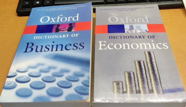 2 db Oxford Dictionary: of Business + Economics