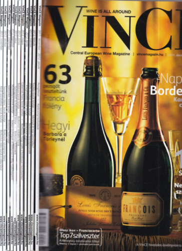Vince magazin 2011. december - 2012. november (11 db. lapsz�m)
