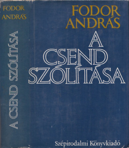 A csend sz�l�t�sa (dedik�lt)