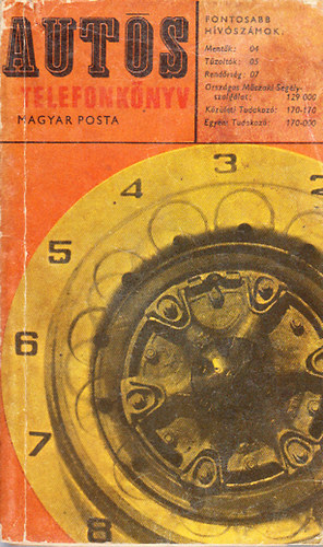 Aut�s telefonk�nyv (Magyar posta)