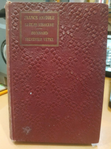 Ludlb kirlyn- Bonnard Sylvester vtke (Klasszikus regnytr)- 2 m