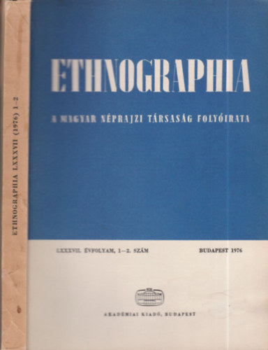 Ethnographia 1976/1-2. (egy ktetben)