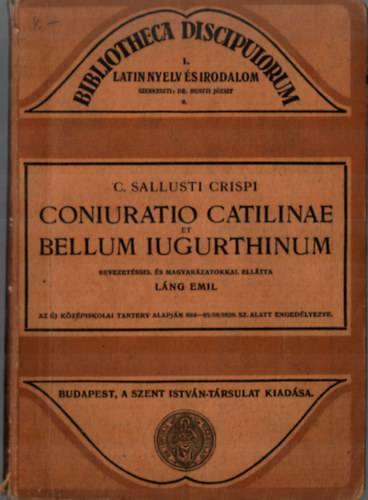 Coniuratio catilinae et Bellum iugurthinum