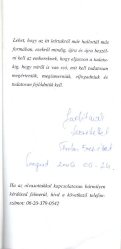 Hogyan lphetsz a spiritulis tra? - Bels bke megteremtse - dediklt