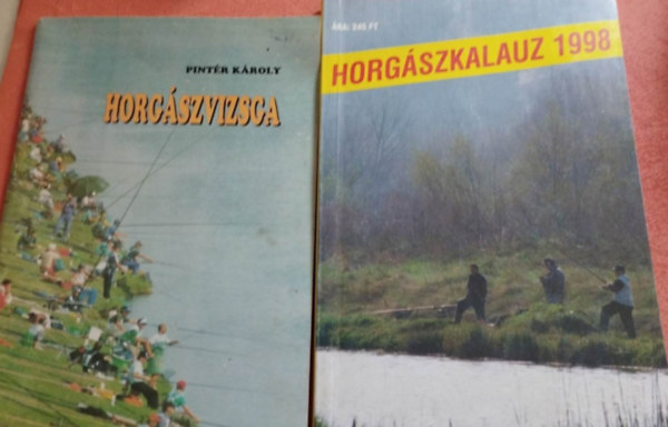 2 db knyv:Horgszkalauz 1998+Horgszvizsga