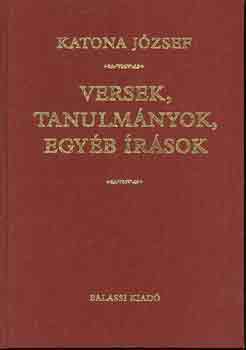 Versek, tanulmnyok, egyb rsok