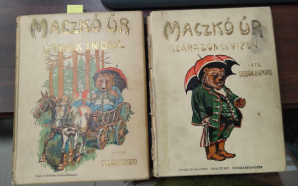 2 db meseknyv: Maczk r szrazon s vizen+Maczk r tnak indul