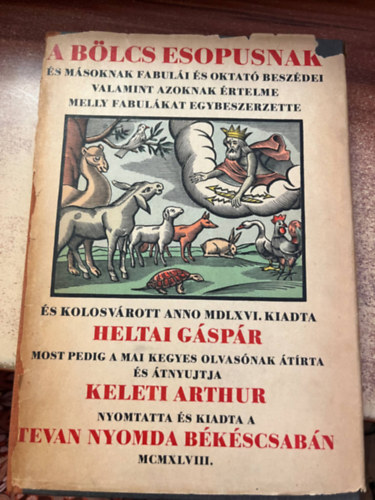 A blcs Esopusnak s msoknak fabuli