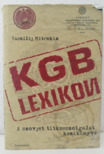 Vaszilij Mitrohin - KGB lexikon