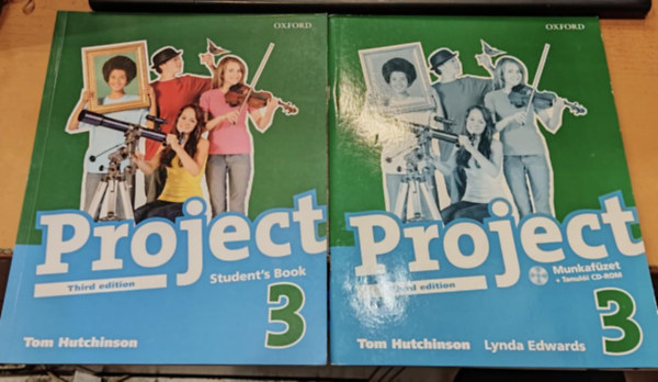 Project 3: Student's Book + Munkafzet - A Project English tdolgozott kiadsa (2 ktet)