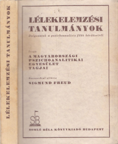 Llekelemzsi tanulmnyok (reprint)