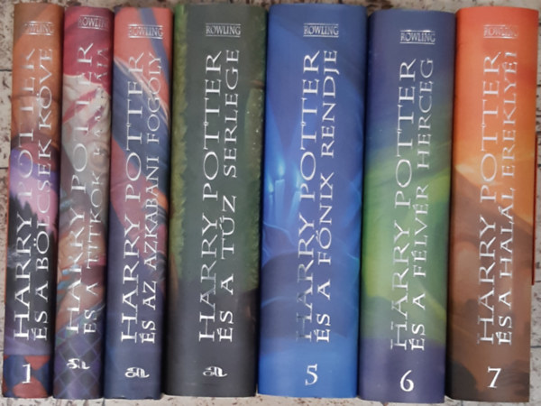 Harry Potter 1-7.