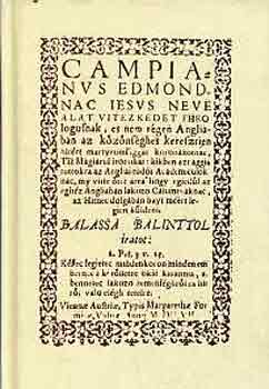 Balassi B�lint-Dobokay S�ndor - T�z okok