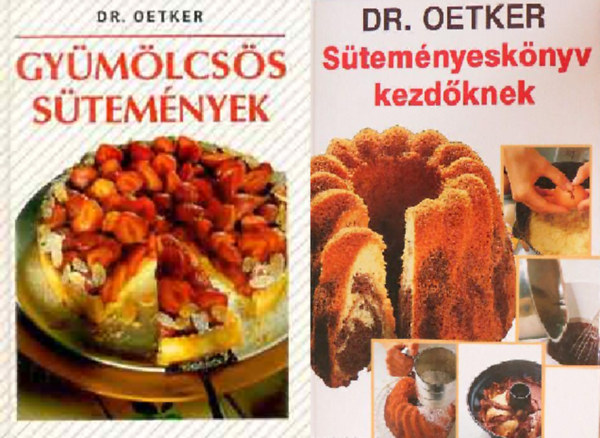 Gymlcss stemnyek Dr. Oetker + Stemnyesknyv kezdknek Dr. Oetker ( 2 ktet )