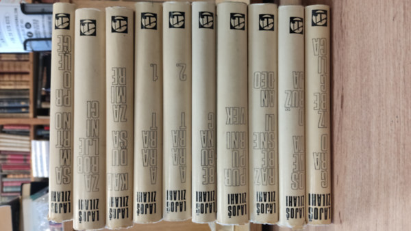 Zilahy Lajos mvei szerbhorvt nyelven (10 ktet)