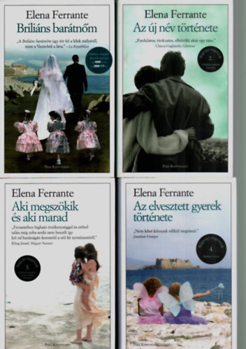 Elena Ferrante - Npolyi regnyek 1-4